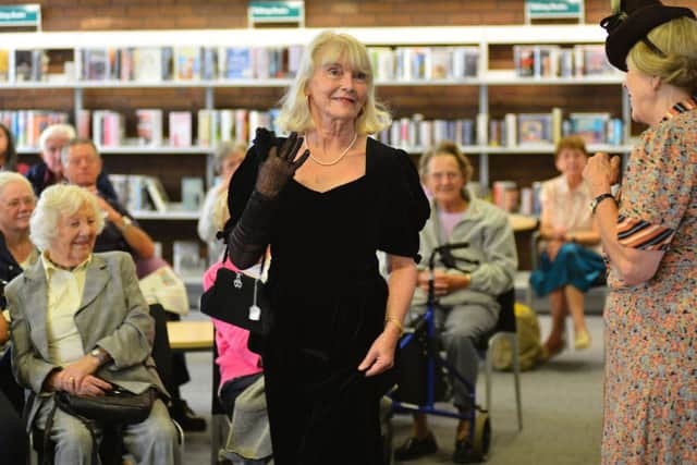 1940s fashion show at Sutton Library.