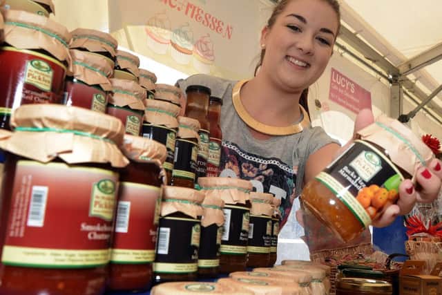Mansfield BID Garden and Craft Festival.
Lucy's Cafe's Orianna Kenny took along some of their goodies also sold at their cafe.