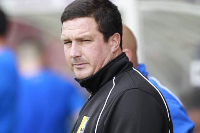 Mansfield Town manager Paul Cox  -Pic by:Richard Parkes