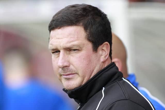 Mansfield Town manager Paul Cox -Pic by:Richard Parkes