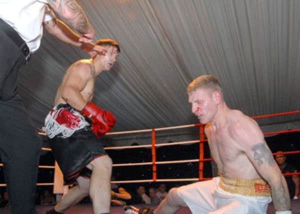 NMAC-Brotherhood Boxing-7
Shaun White puts Nicky Furness to the canvass