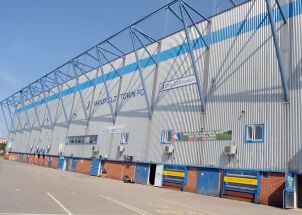 Mansfield Field Mill West Stand