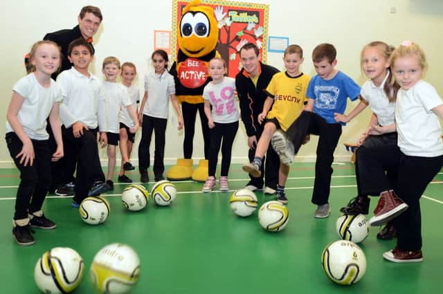 Pupils at the Hillocks Primary School take part in an Everyone Active scheme which delivered a 6 week programme for the two primary schools offering children the chance to learn and develop the fundamental skills of movement - Agility, Balance, Co-ordination and Speed.