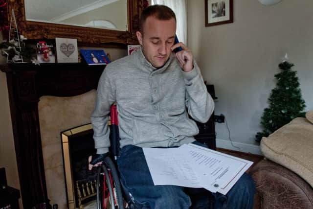 Lee Flowers one of many people who will be affected by the County Councils cuts to the health service