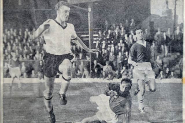 Ivan Hollett's first league goal - at home against Colchester