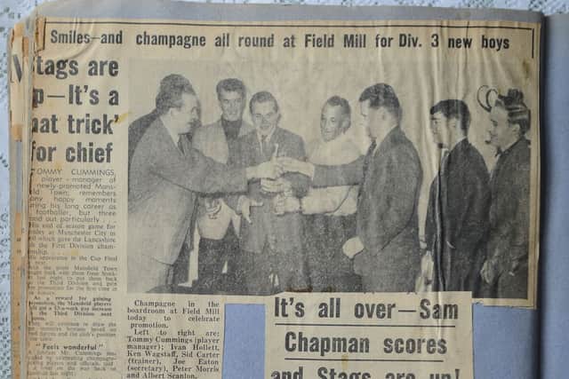 Cutting of the Stags' promotion.