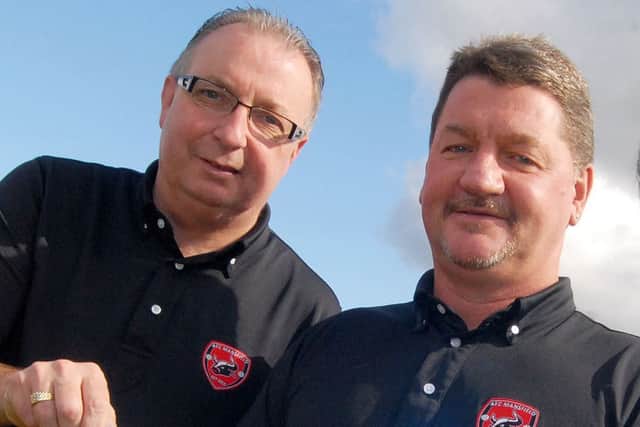 Andy Saunders and Steve Hymas.