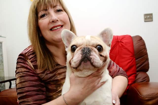 Star pet competition winner Teddy with owner Karon Rogers from Sutton in Ashfield