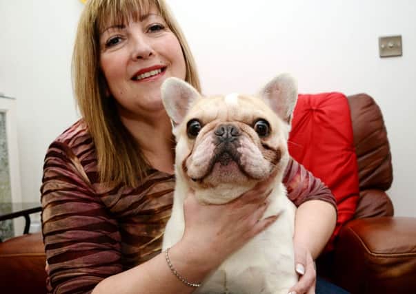 Star pet competition winner Teddy with owner Karon Rogers from Sutton in Ashfield