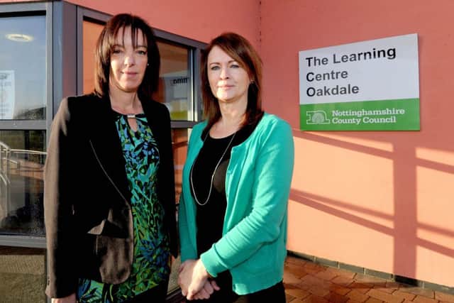 Penny Camidge, who will be teacher in charge from April, and Beverley Kirk, current assistant headteacher.