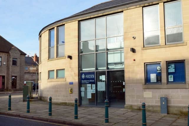 Mansfield Woodhouse Police Station.