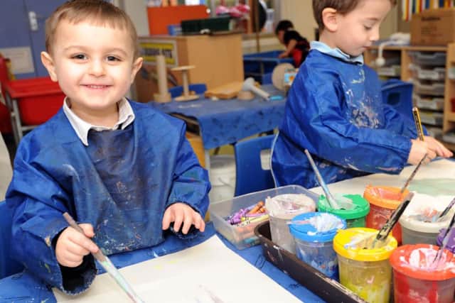Snape Wood Nursery, Bulwell are calling for more children to join. Pictured is Shaeder 4 and Jacob 4.