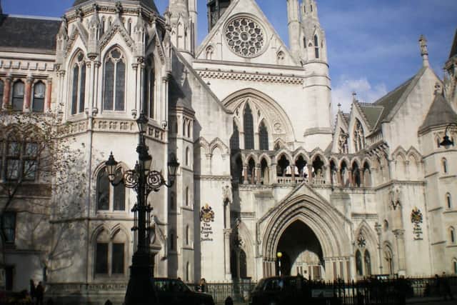 The Royal Courts of Justice, London