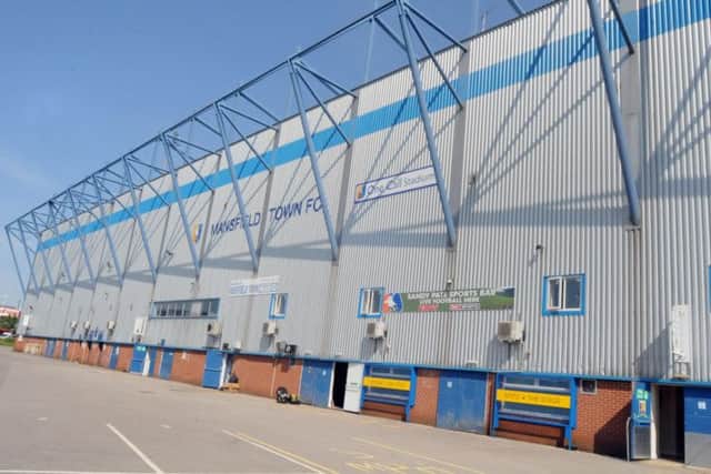 Mansfield Field Mill West Stand