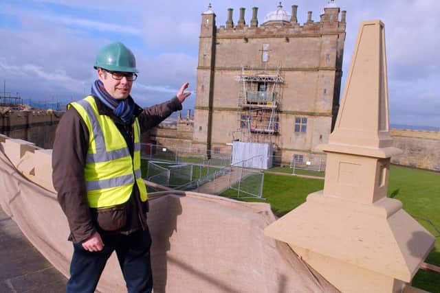 Martin Allfrey, head curator at English Heritage.