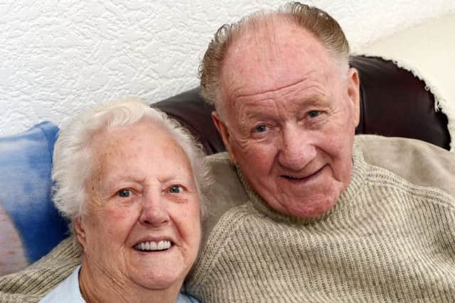 Geoffrey and Lilian Ward of Stanton Crescent, Sutton, who celebrated their 60th wedding anniversary recently.