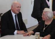 Minister Iain Duncan Smith at the Cornwater Club, Ravenshead