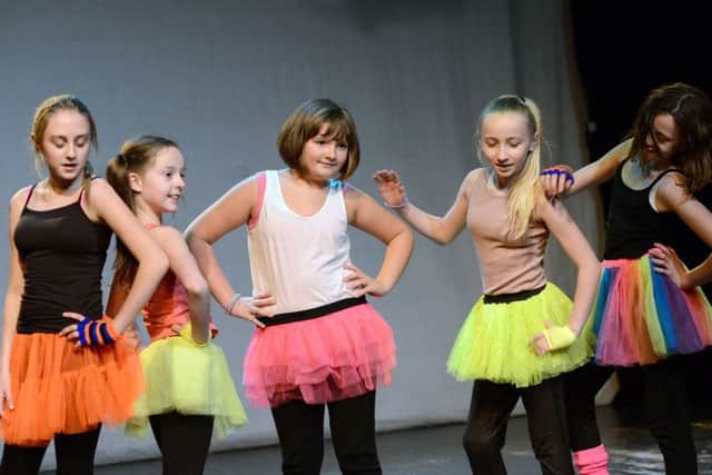 Sutton Community Academy Dance Festival.Ice Ice Baby by pupils from the Dalestorth School.
