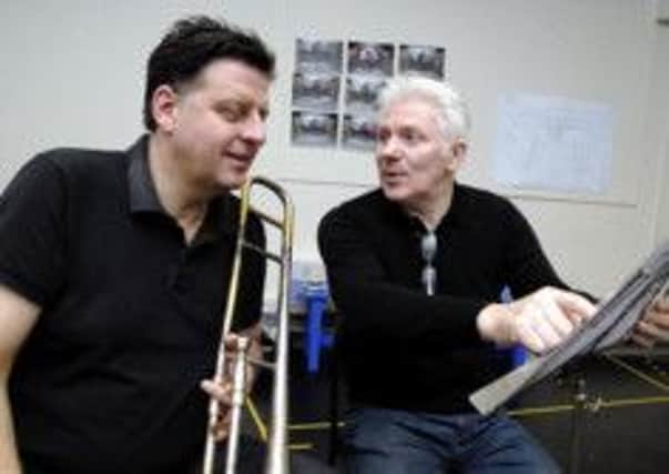 Brassed Off starring Andrew Dunn and John McArdle is coming to Nottingham's Theatre Royal in March 2014.