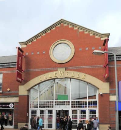 Sutton -in-Ashfield town centre. Idlewells Shopping Centre