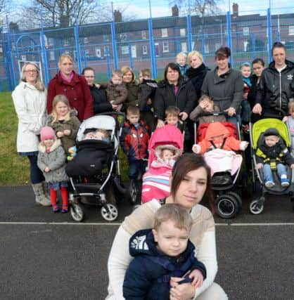 Parents in Newstead Village are protesting about the closure of the Pre-School Learning Alliance in the village