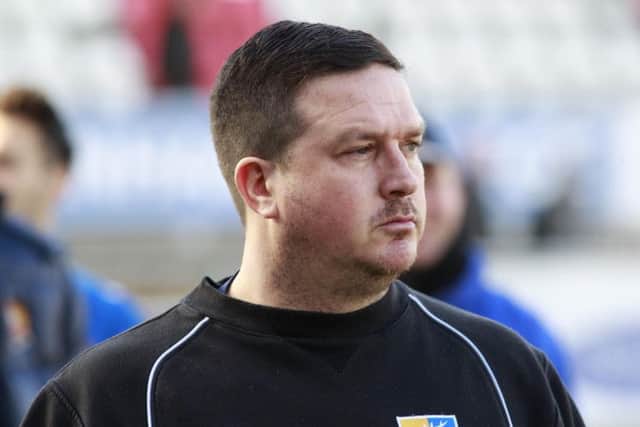 Mansfield Town manager Paul Cox -Pic by: Richard Parkes