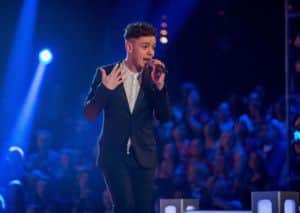 WARNING: Embargoed for publication until: 25/02/2014 - Programme Name: The Voice - TX: 01/03/2014 - Episode: The Battles  (No. 8) - Picture Shows: ***EMBARGOED UNTIL 00:00:01hrs 25th FEB 2014*** Steven Alexander - (C) Wall To Wall - Photographer: Guy Levy