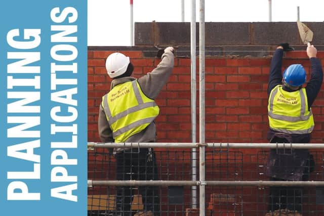 Latest planning applications.