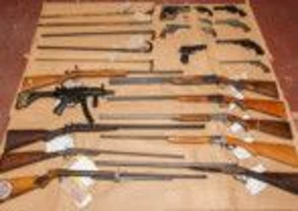 A host of firearms were handed in during the amnesty.