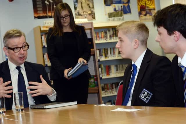 Michael Gove visited Derbyshire last week.