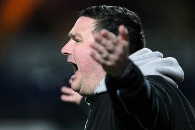 Mansfield Town boss Paul Cox.
