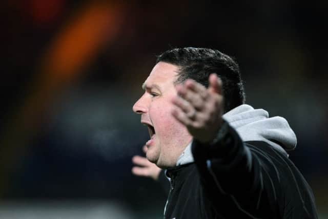 Mansfield Town boss Paul Cox.