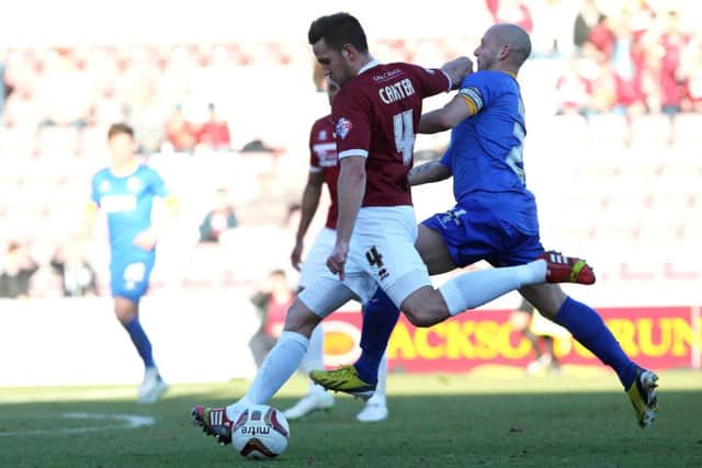 Adam Murray in action.