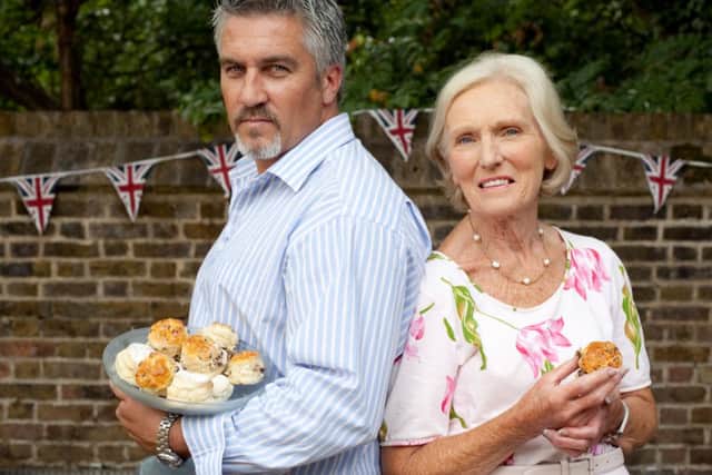 The Great British Bake Off - S1 Generic. Picture Shows (L-R) Paul Hollywood and Mary Berry.