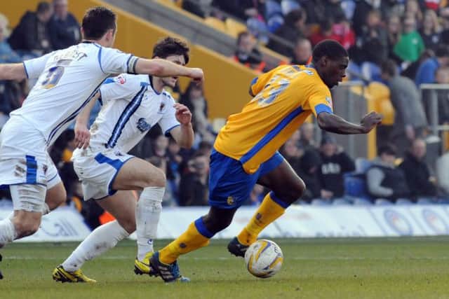 Mansfield Town v WimbledonAnthony Howell.
