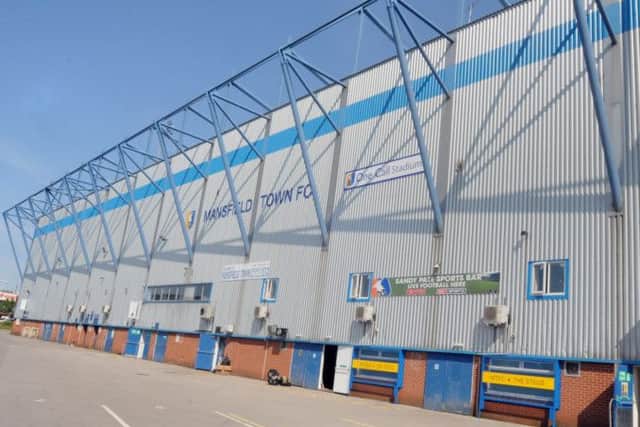 Mansfield Field Mill West Stand
