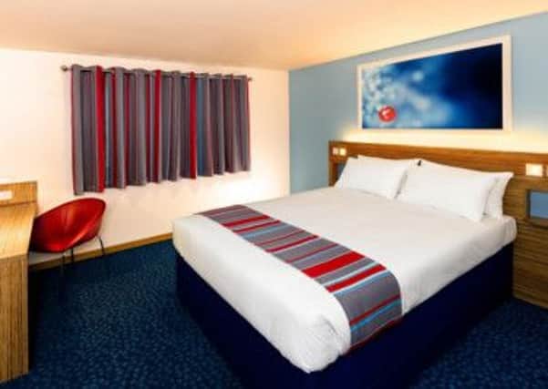 Sutton's Travelodge has been refurbished in a fresh, modern style.