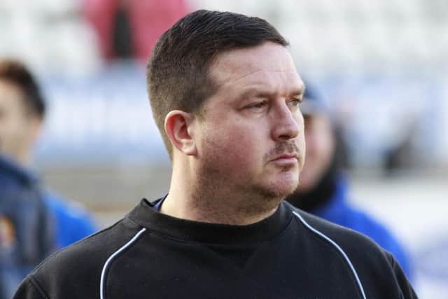 Mansfield Town manager Paul Cox -Pic by: Richard Parkes