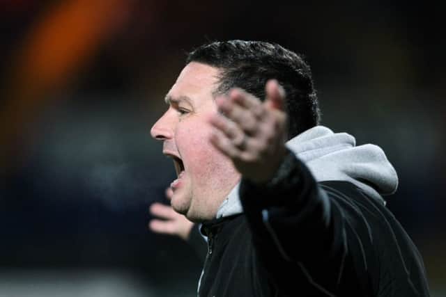 Mansfield Town boss Paul Cox.