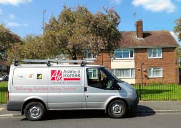 Ashfield Homes manages Ashfield District Council's property portfolio.