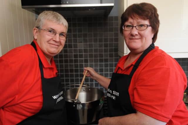 Wooden Spoon Preserves from Huthwaite, Sutton in Ashfield have just won a Bronze award in The Worldâ¬"s Original Marmalade Awards. Pictured is Robert & Lindsey Irving in their kitchen.