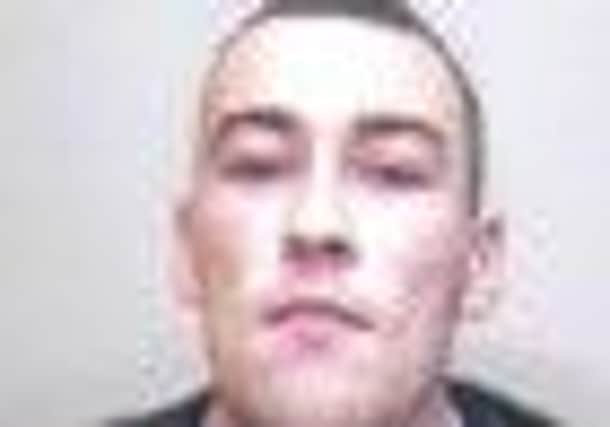 Pictured is Grant Johnson, formerly of Walthe Road, Sheffield, who admitted conspiracy to commit burglary and theft in Nottinghamshire, Derbyshire and South Yorkshire as well as conspiracy to commit theft of motor vehicles.