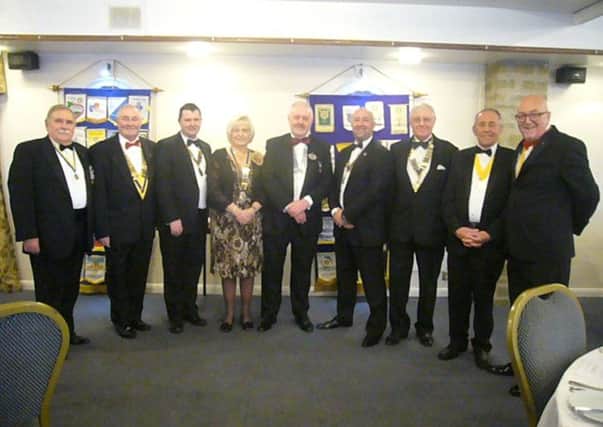 Guests at the Rotary Club of Warsop, Shirebrook and District's 44th Charter.