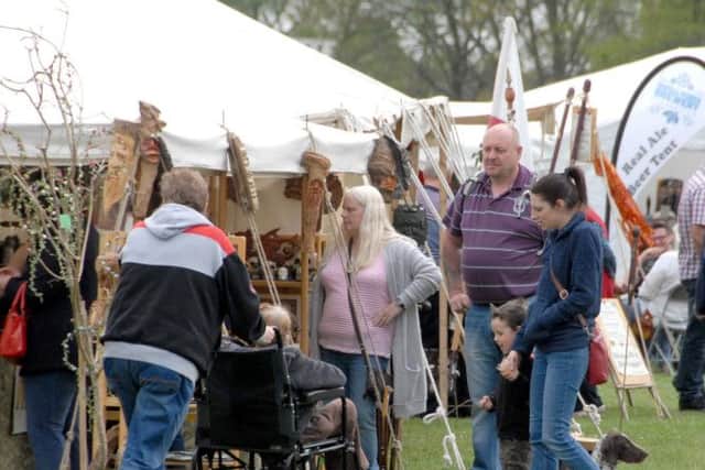 NMAC-Sherwood Forest Crime and PunishmentMembers of the public visit the popular Trade Stands