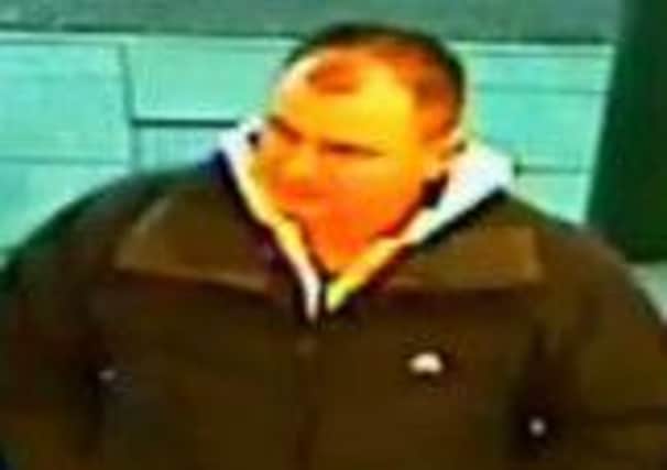 Police want to speak to this man in relation to a theft from Boots in February 2014