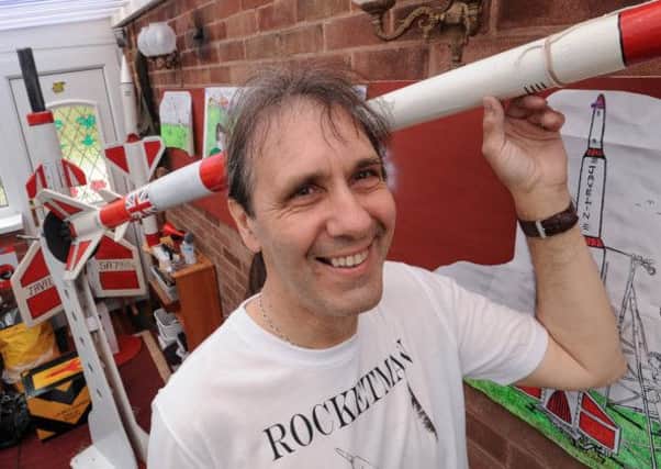 Frank Sharman 'the Rocket Man' of Kirkby, is celebrating 10 years since his last rocket launch with another launch