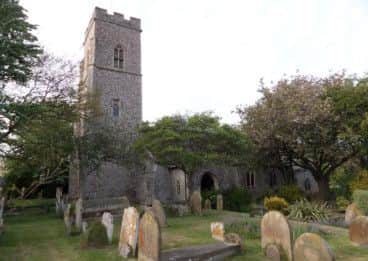 Caister-on-Sea Church.
