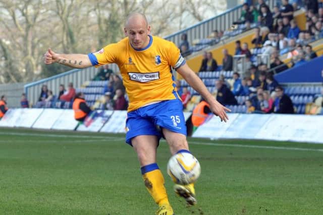 Mansfield Town v Wimbledon.
Adam Murray