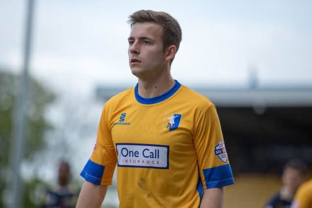 Mansfield Town V Torquay United Sky Bet League 2 Liam Marsden makes his Mansfield Debut Picture by: James Williamson