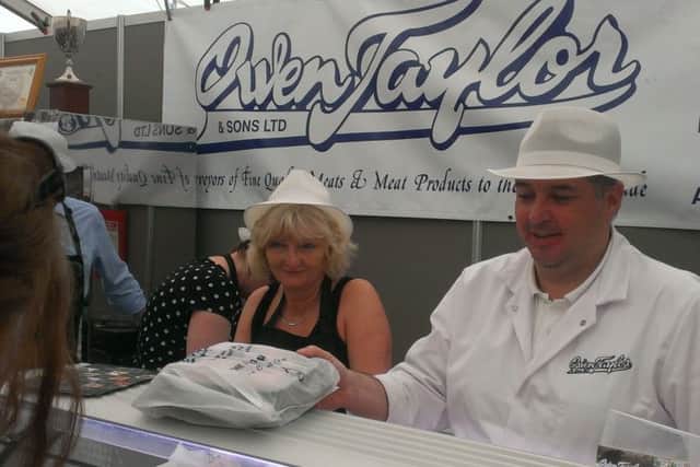 Derbyshire Food and Drink Festival: Owen and Taylor Butchers of Leabrooks